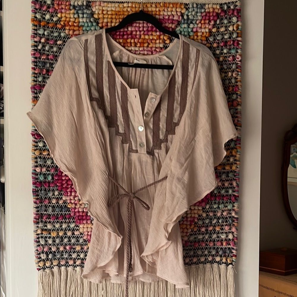 Elegant Blush Pink  Women's Top